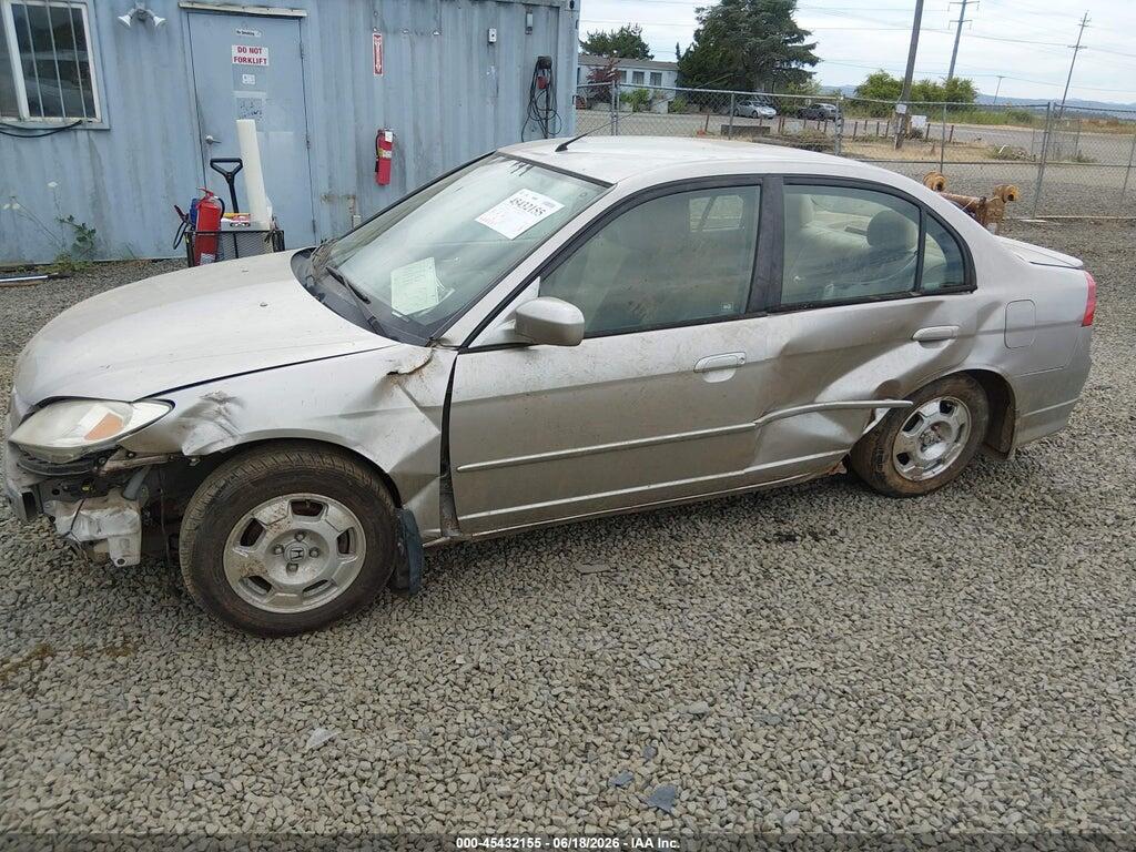 JHMES96605S024549 2005 HONDA CIVIC HYBRID photo no. 6