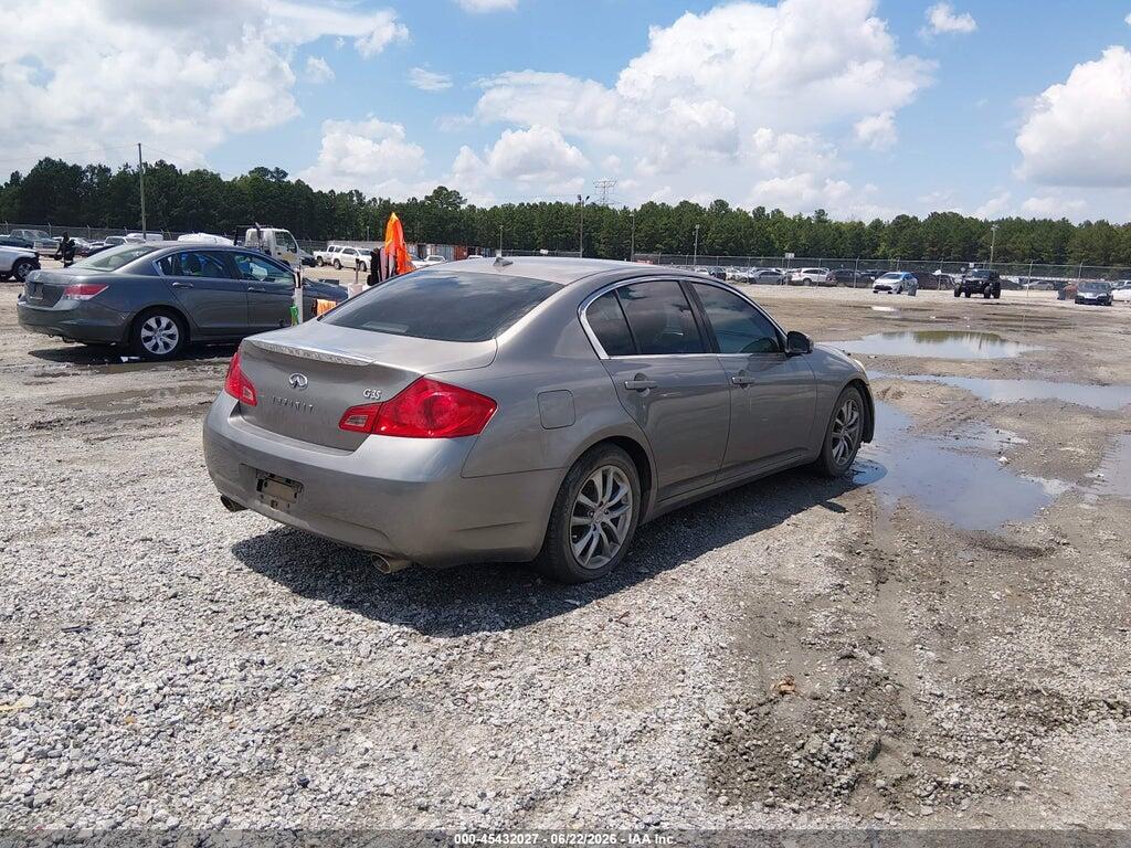 JNKBV61E38M215799 2008 INFINITI G35 photo no. 4