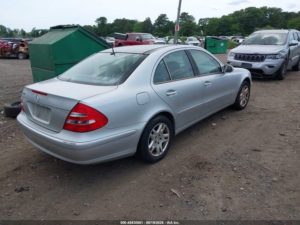 WDBUF65J74A443541 2004 MERCEDES-BENZ E 320 photo no. 4