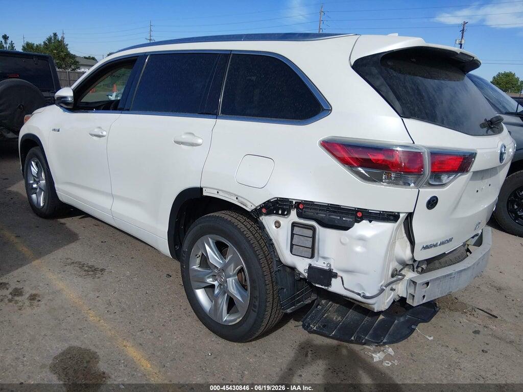 5TDDCRFH0FS009958 2015 TOYOTA HIGHLANDER HYBRID photo no. 3