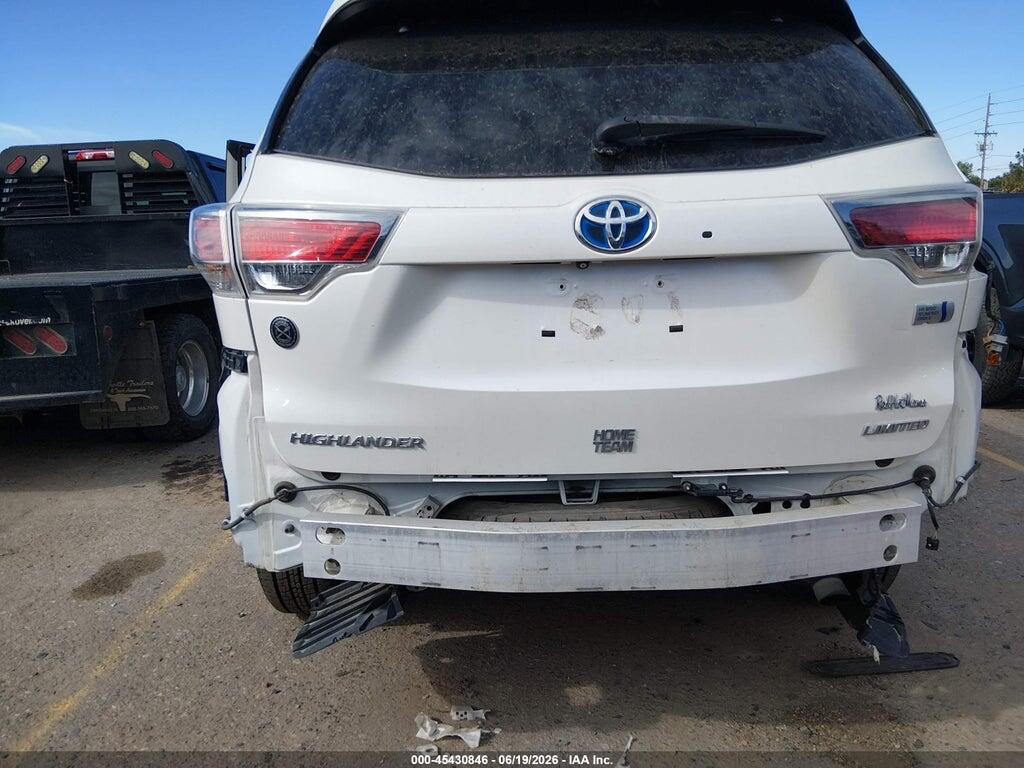 5TDDCRFH0FS009958 2015 TOYOTA HIGHLANDER HYBRID photo no. 6