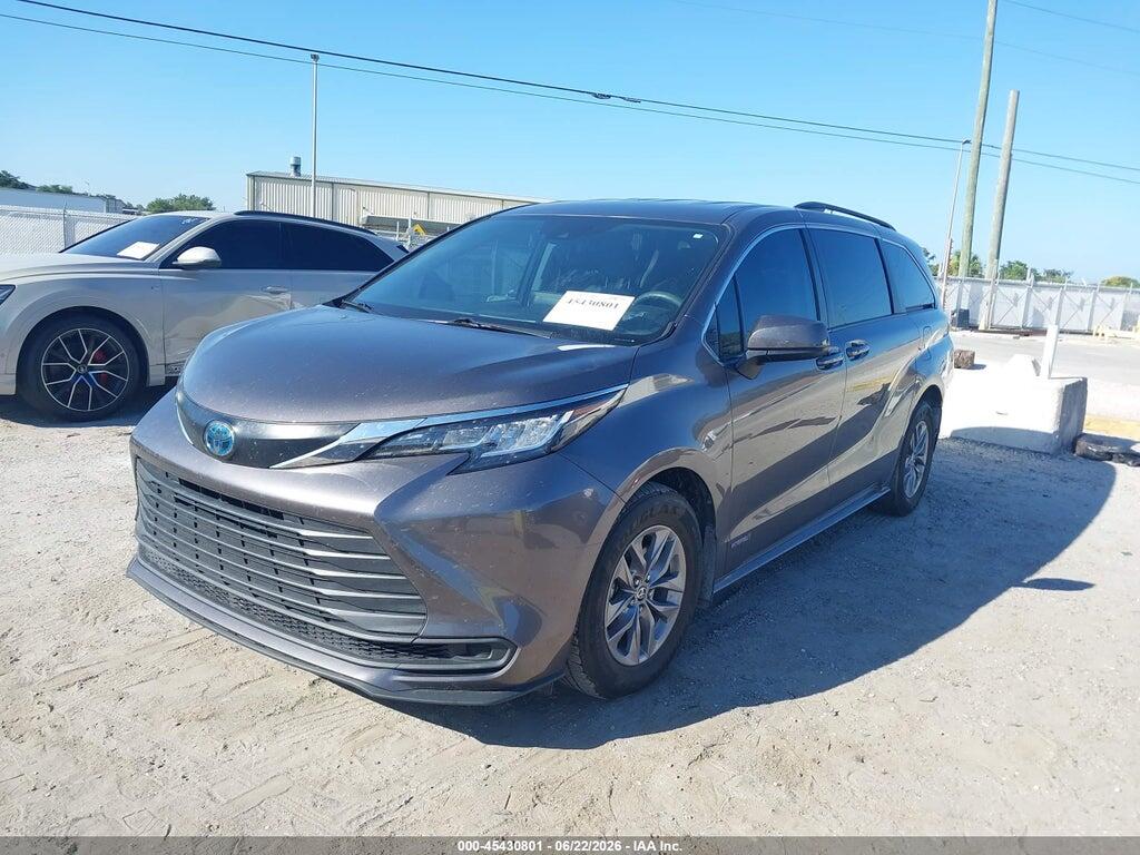 5TDKRKEC2MS033291 2021 TOYOTA SIENNA photo no. 2