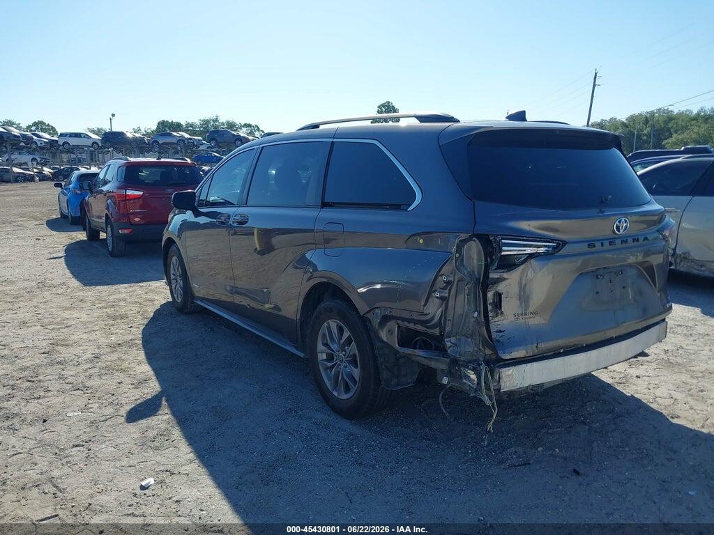 5TDKRKEC2MS033291 2021 TOYOTA SIENNA photo no. 3
