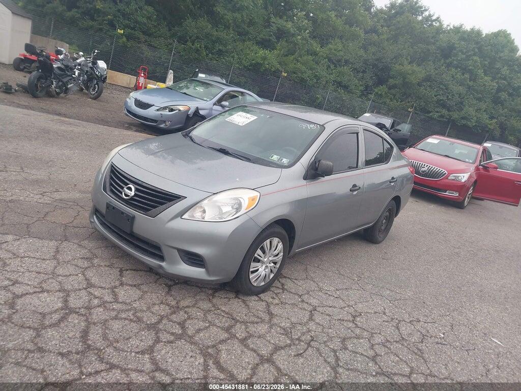 3N1CN7AP7DL859939 2013 NISSAN VERSA photo no. 2