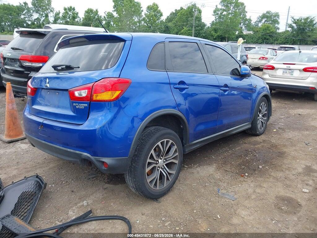 JA4AR3AU7GZ050214 2016 MITSUBISHI OUTLANDER SPORT photo no. 4