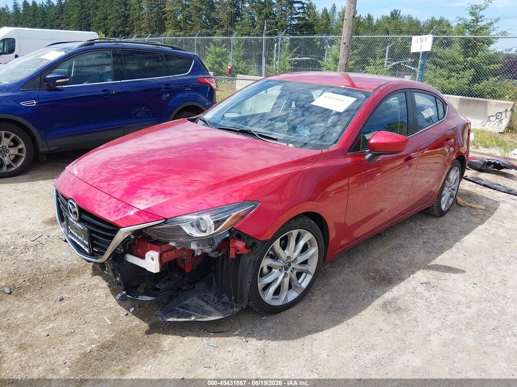 JM1BM1V38E1106462 2014 MAZDA MAZDA3 photo no. 2