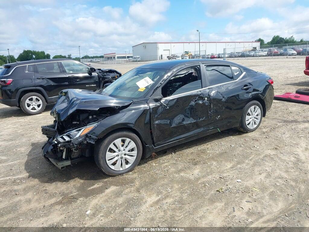 3N1AB8BV3LY307469 2020 NISSAN SENTRA photo no. 2