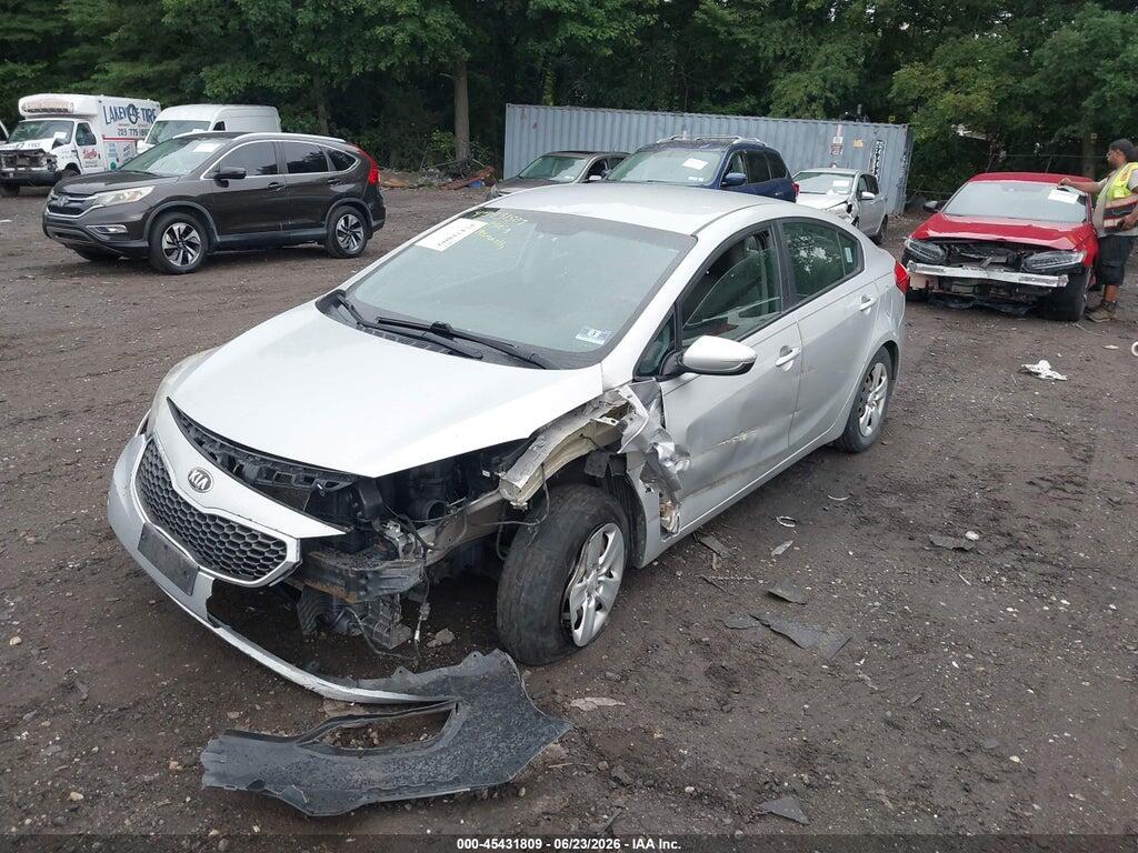KNAFK4A63F5387795 2015 KIA FORTE photo no. 2