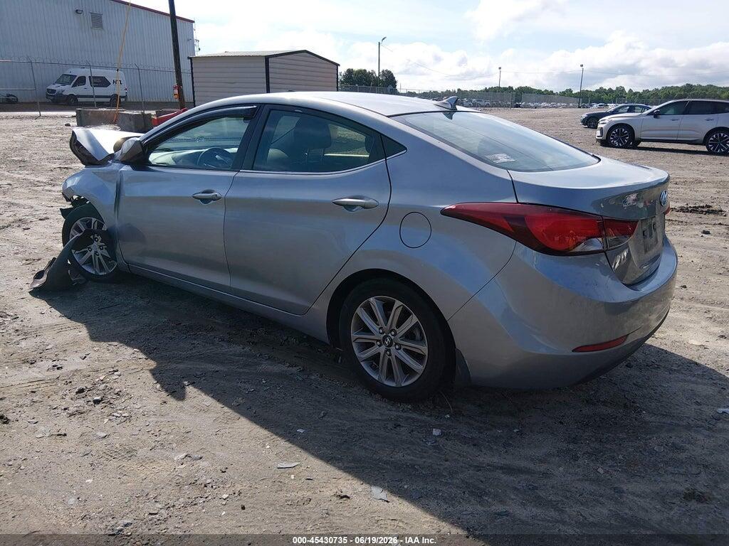 5NPDH4AE8FH620957 2015 HYUNDAI ELANTRA photo no. 3