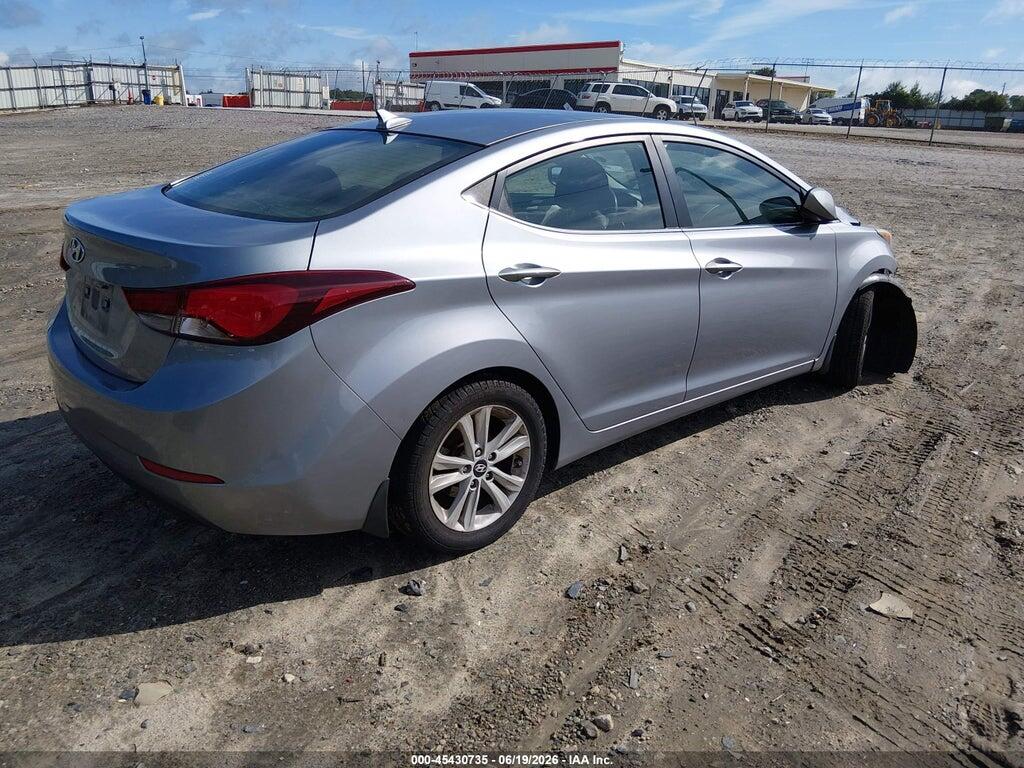 5NPDH4AE8FH620957 2015 HYUNDAI ELANTRA photo no. 4