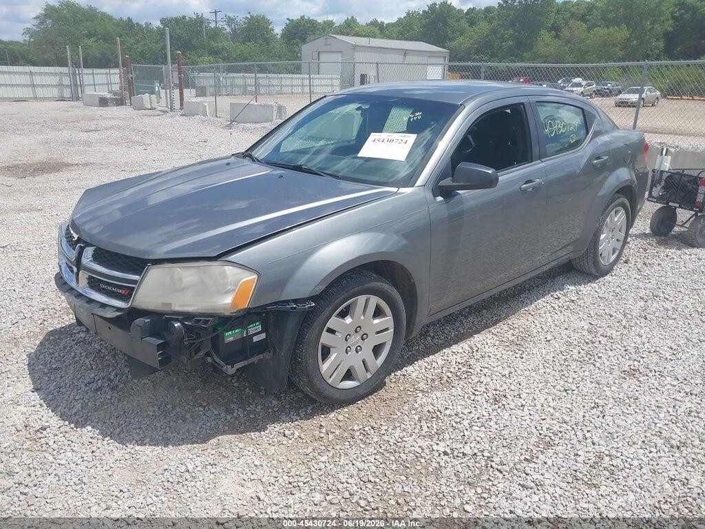 1C3CDZAB3DN690393 2013 DODGE AVENGER photo no. 2