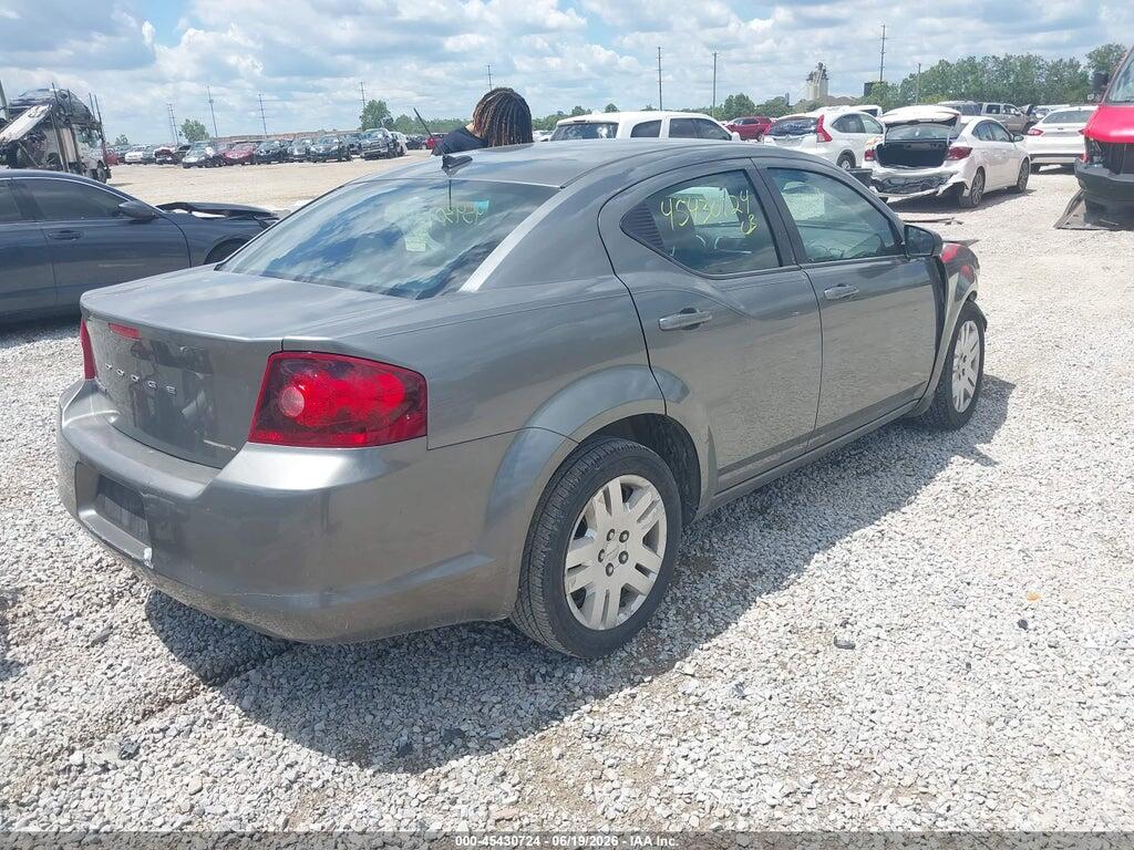 1C3CDZAB3DN690393 2013 DODGE AVENGER photo no. 4