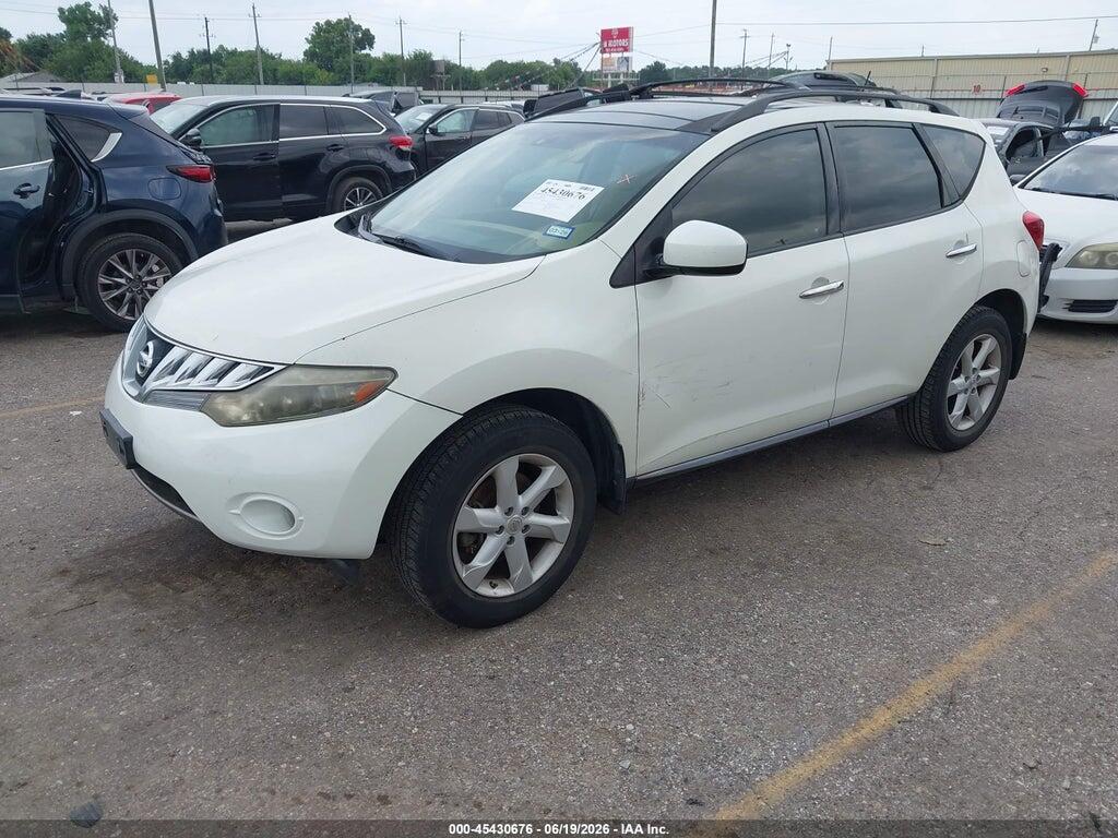 JN8AZ18U69W024356 2009 NISSAN MURANO photo no. 2