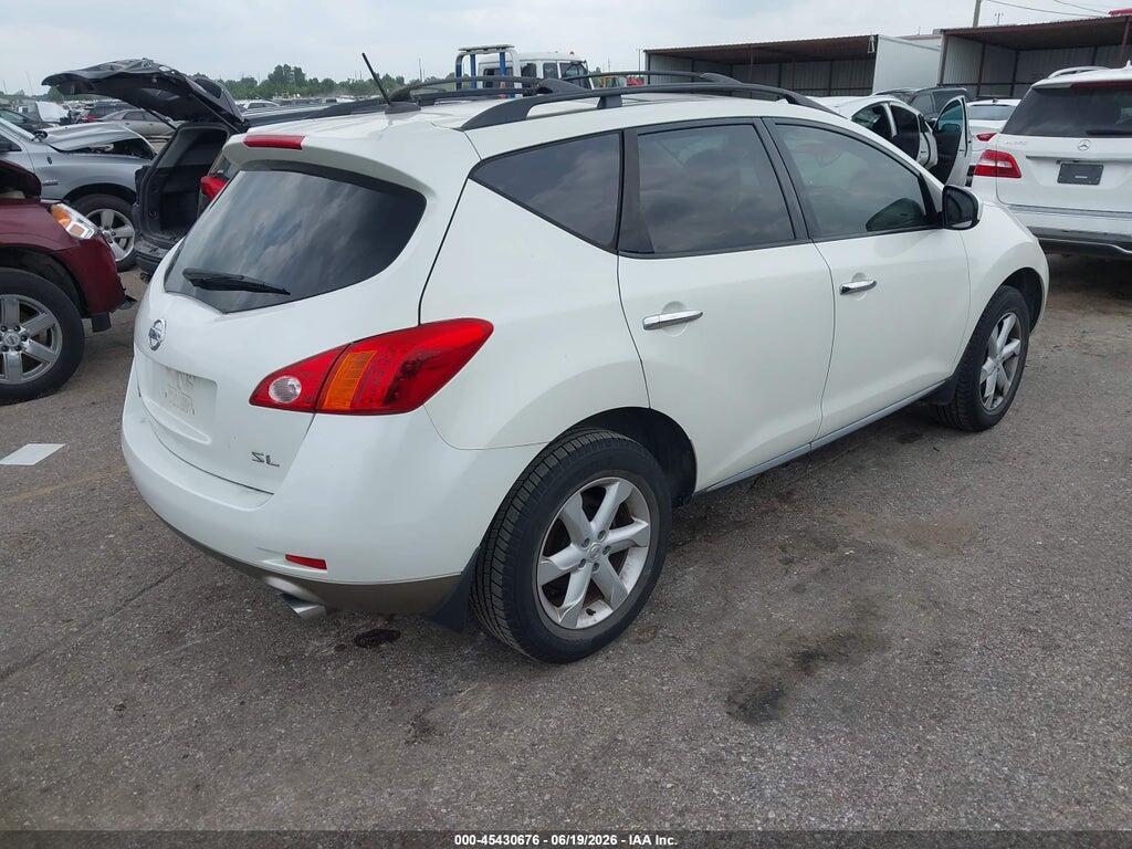 JN8AZ18U69W024356 2009 NISSAN MURANO photo no. 4