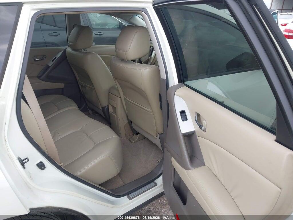 JN8AZ18U69W024356 2009 NISSAN MURANO photo no. 8