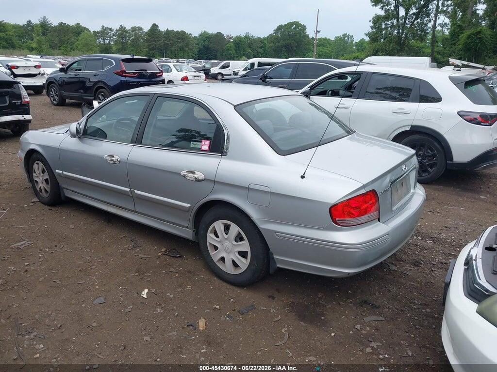 KMHWF25S03A825884 2003 HYUNDAI SONATA photo no. 3
