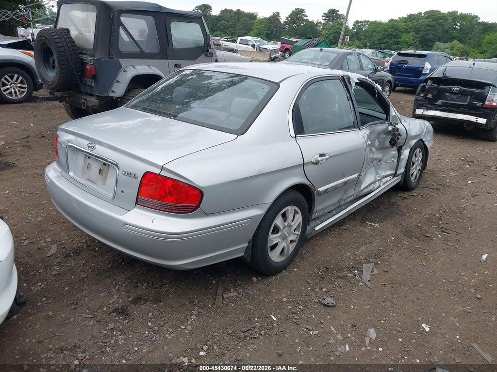 KMHWF25S03A825884 2003 HYUNDAI SONATA photo no. 4