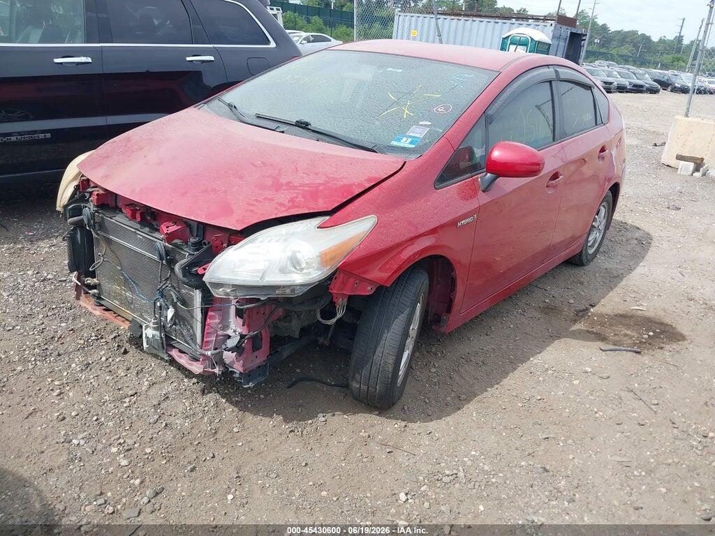 JTDKN3DU1B5314187 2011 TOYOTA PRIUS photo no. 2