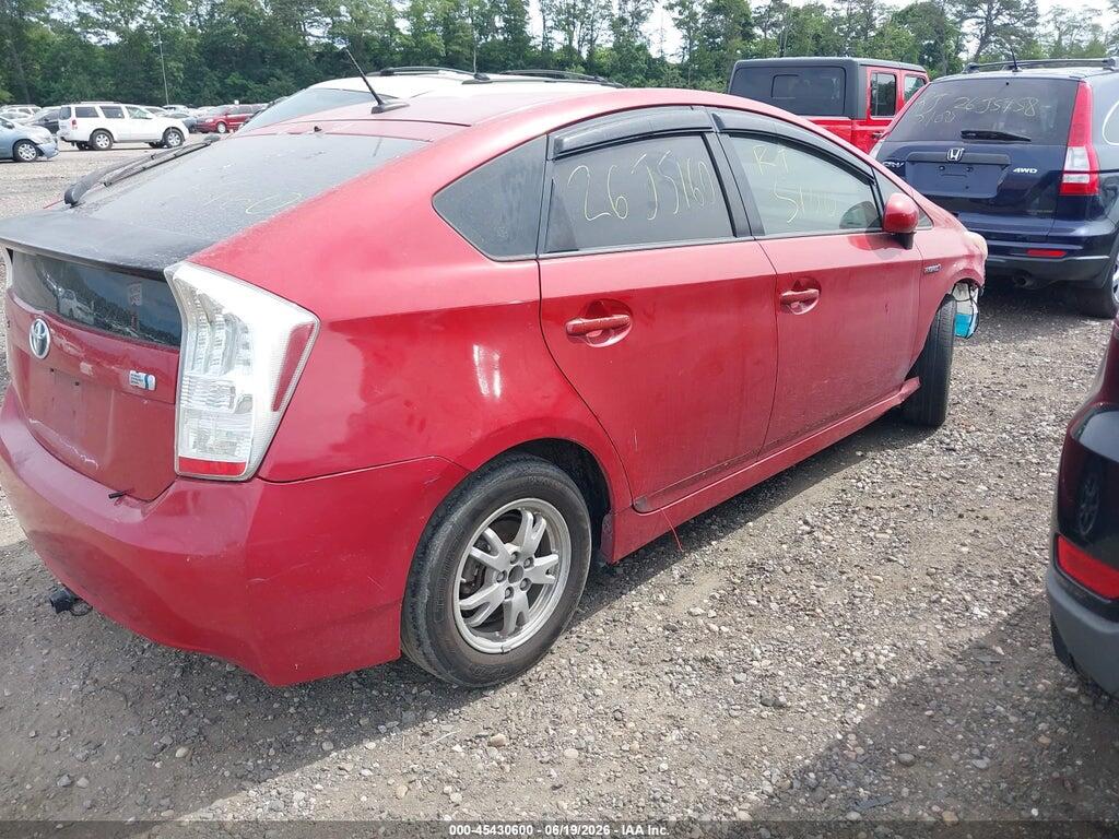 JTDKN3DU1B5314187 2011 TOYOTA PRIUS photo no. 4
