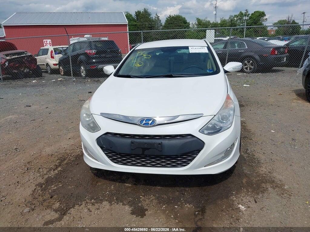 KMHEC4A40FA137055 2015 HYUNDAI SONATA HYBRID photo no. 12