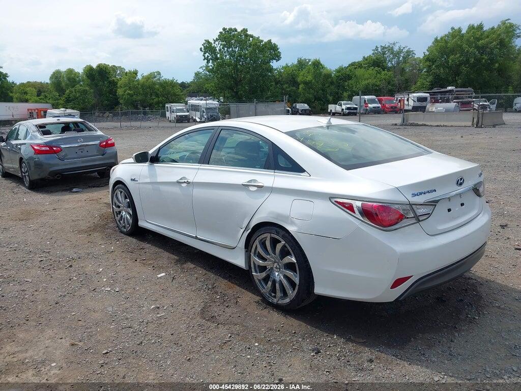 KMHEC4A40FA137055 2015 HYUNDAI SONATA HYBRID photo no. 3