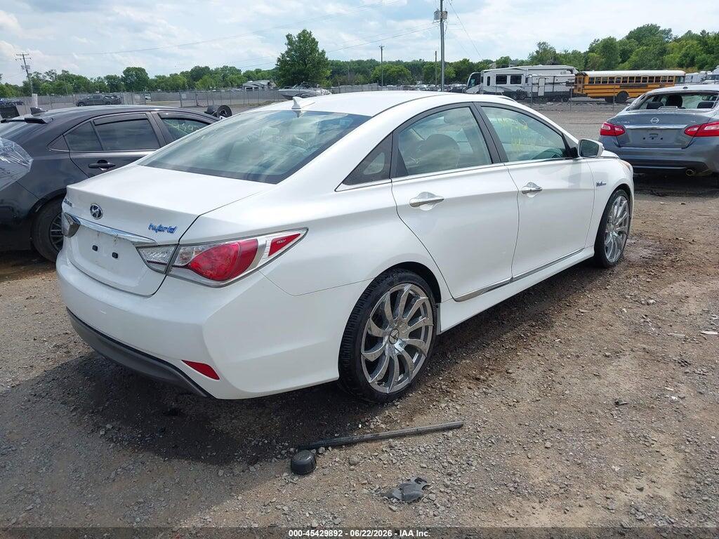 KMHEC4A40FA137055 2015 HYUNDAI SONATA HYBRID photo no. 4
