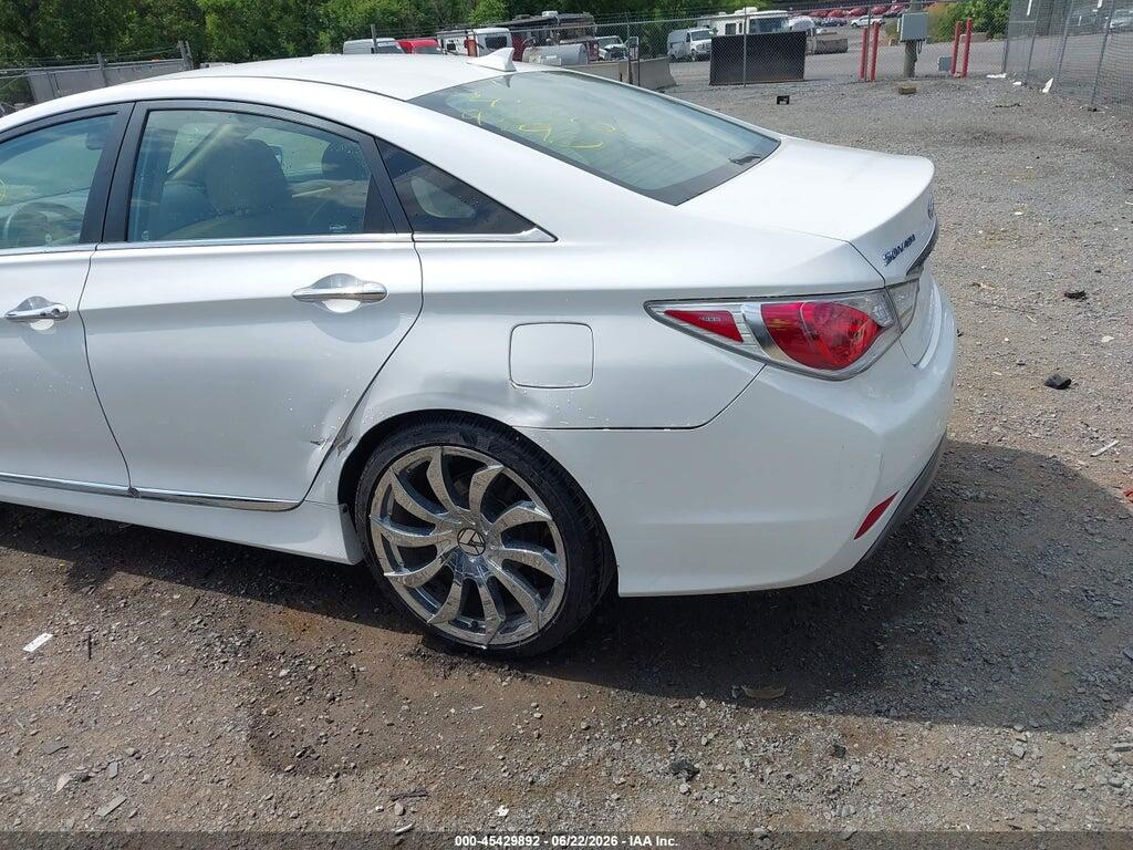 KMHEC4A40FA137055 2015 HYUNDAI SONATA HYBRID photo no. 6