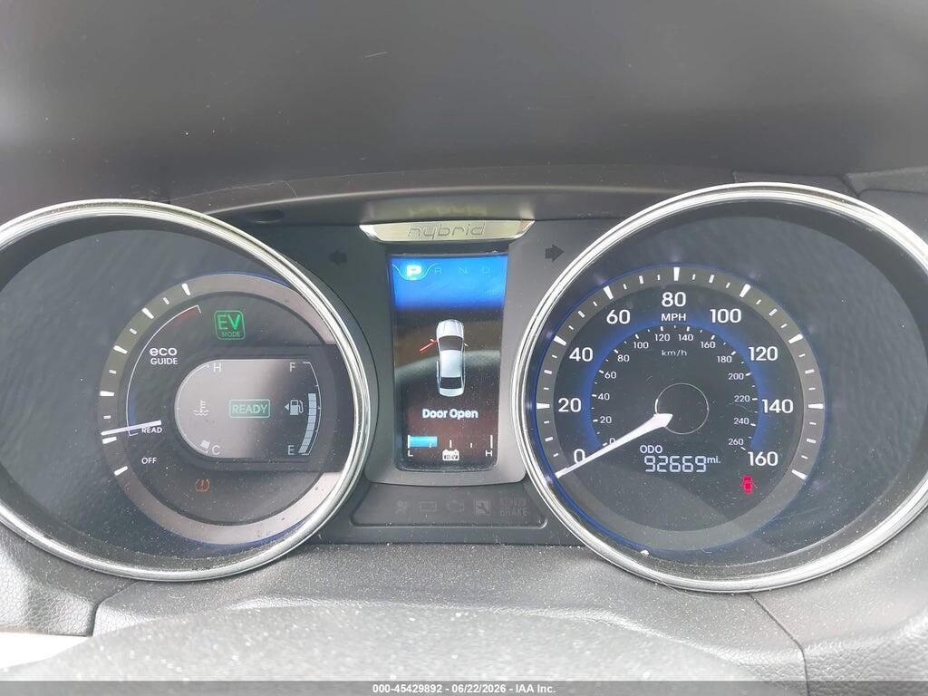 KMHEC4A40FA137055 2015 HYUNDAI SONATA HYBRID photo no. 7