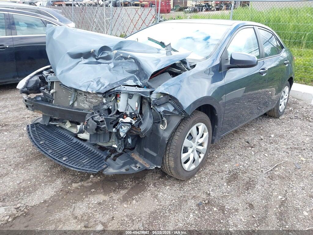 2T1BURHE0FC374267 2015 TOYOTA COROLLA photo no. 2