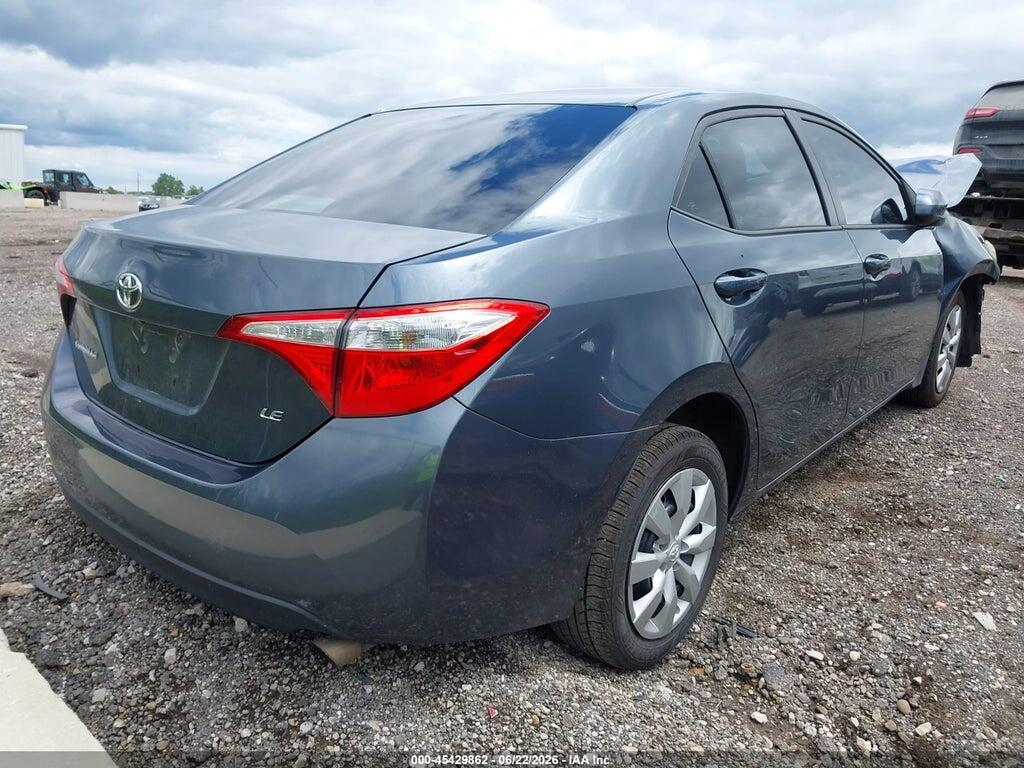 2T1BURHE0FC374267 2015 TOYOTA COROLLA photo no. 4