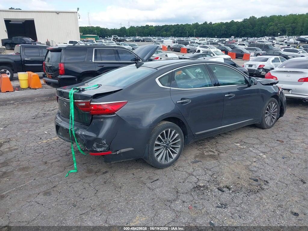 KNALC4J14H5047496 2017 KIA CADENZA photo no. 4