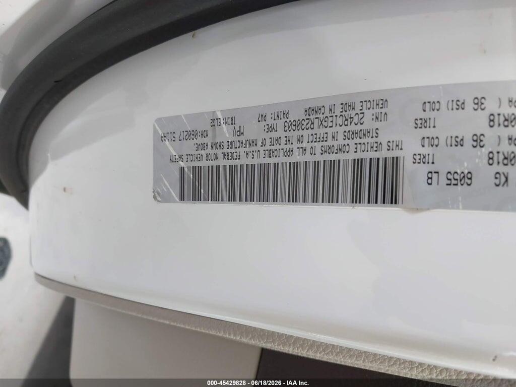 2C4RC1EGXLR230603 2020 CHRYSLER PACIFICA photo no. 9