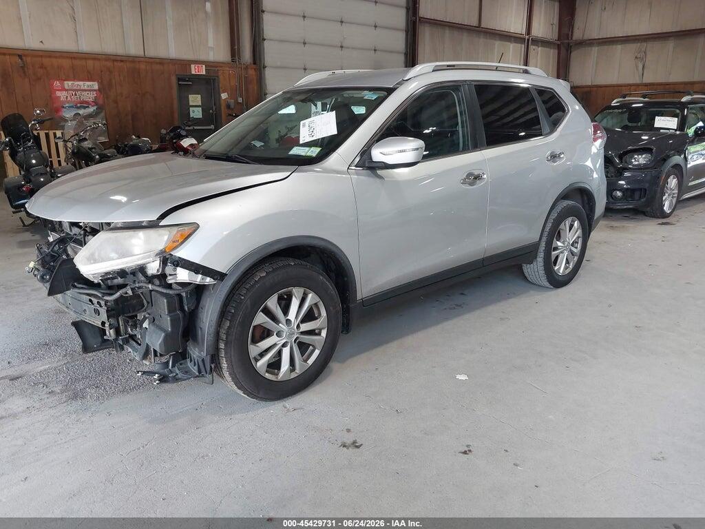 KNMAT2MV2GP599658 2016 NISSAN ROGUE photo no. 2