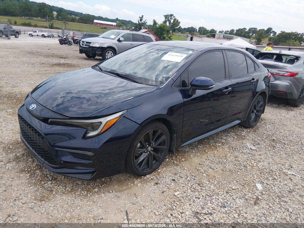 JTDBCMFE3S3069762 2025 TOYOTA COROLLA photo no. 2