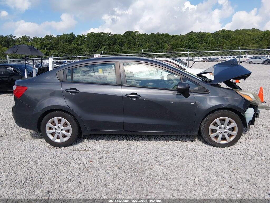 KNADN4A34E6334343 2014 KIA RIO photo no. 12