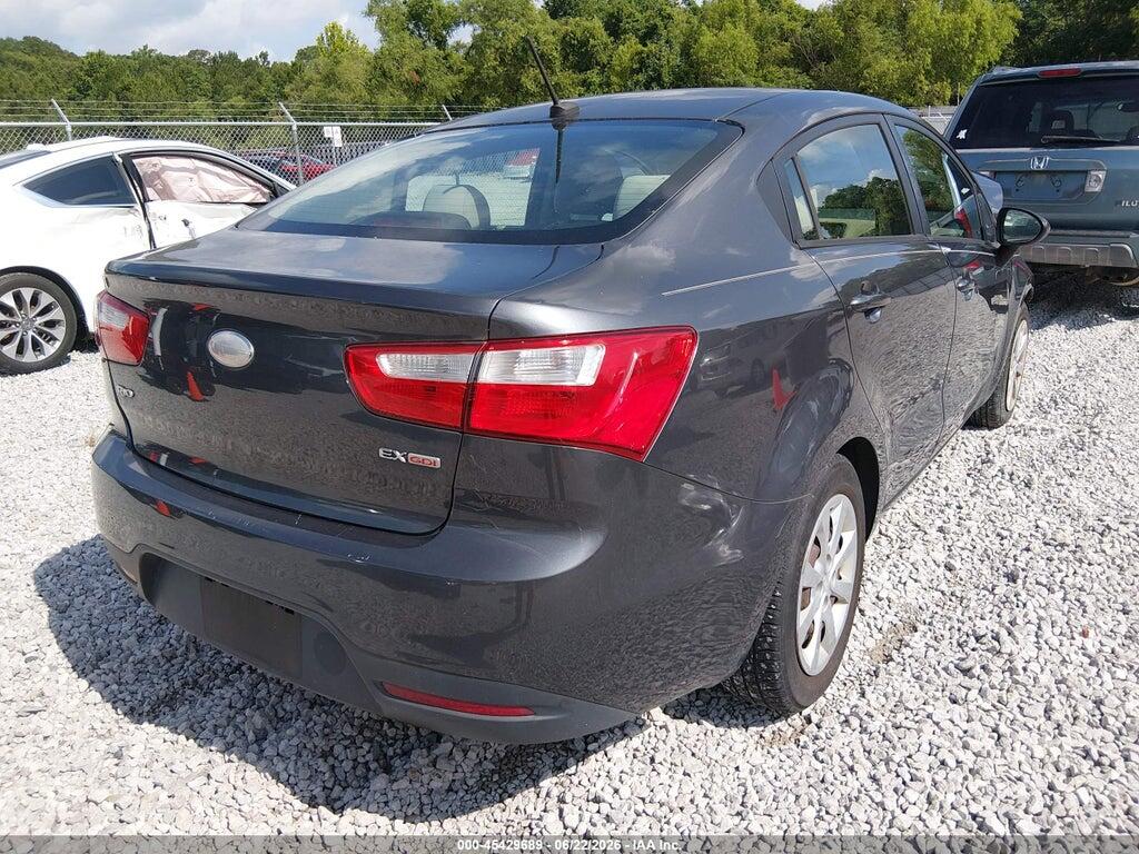 KNADN4A34E6334343 2014 KIA RIO photo no. 4
