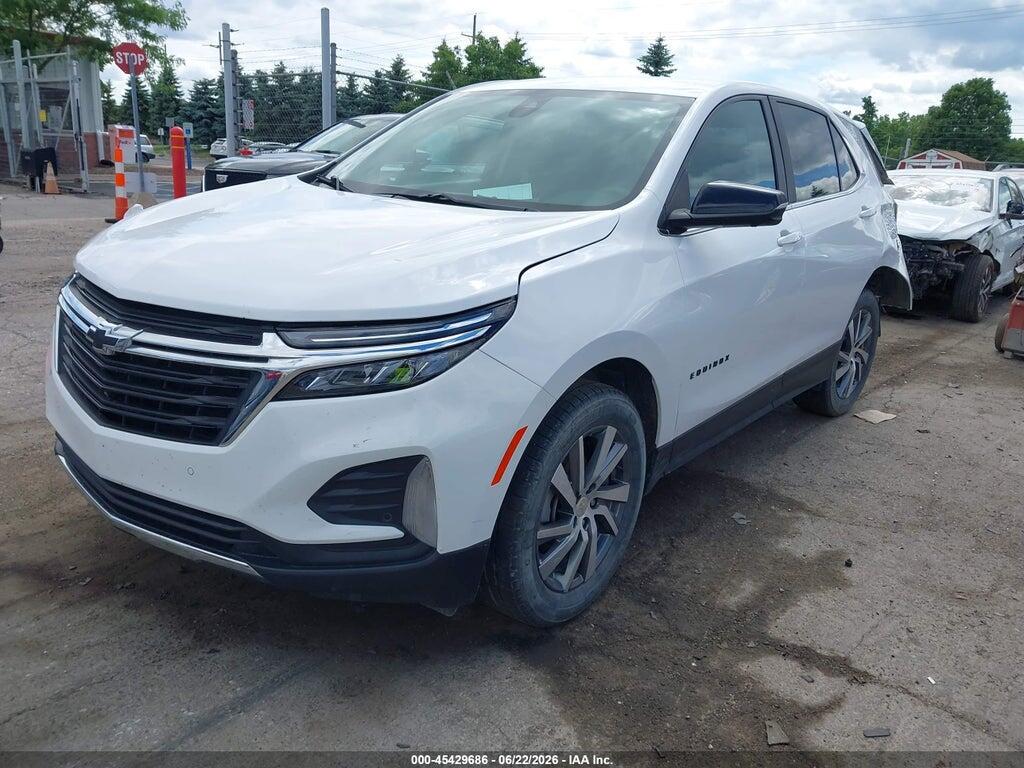 3GNAXUEV0NL299521 2022 CHEVROLET EQUINOX photo no. 2