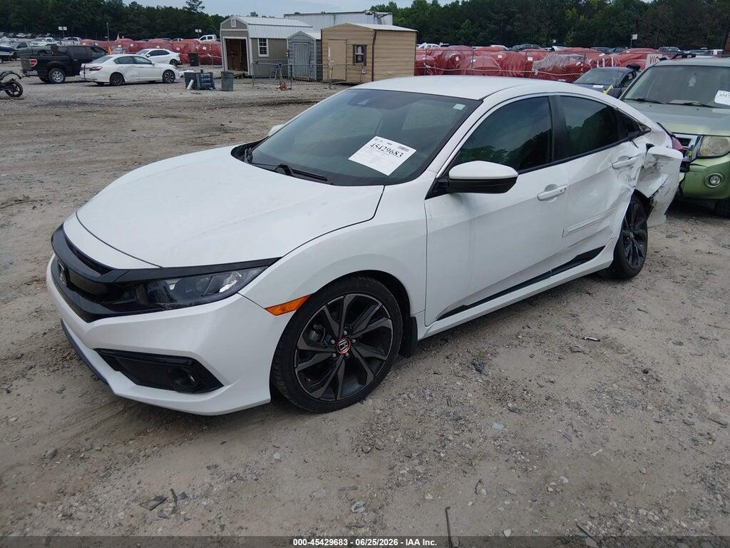 2HGFC2F80MH523029 2021 HONDA CIVIC photo no. 2