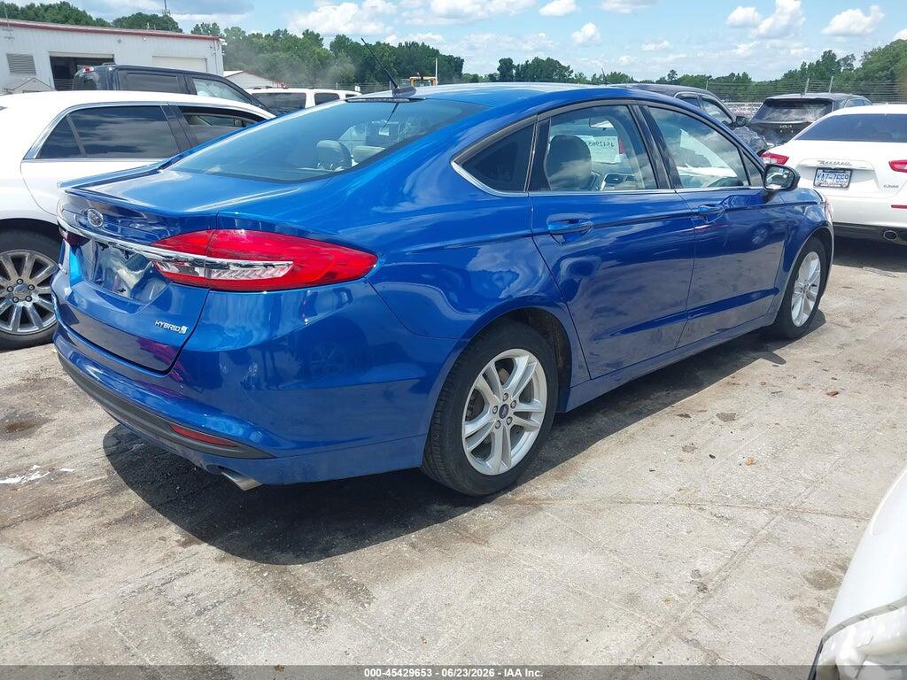 3FA6P0UU8JR145085 2018 FORD FUSION HYBRID photo no. 4