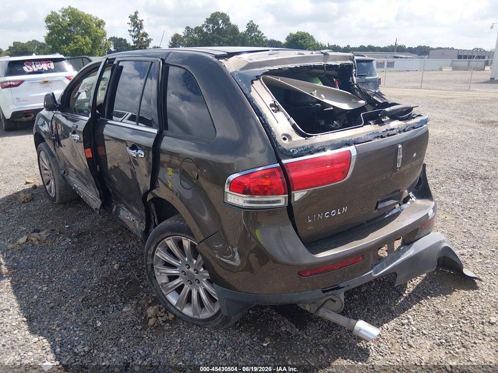 2LMDJ6JK6BBJ13812 2011 LINCOLN MKX photo no. 3