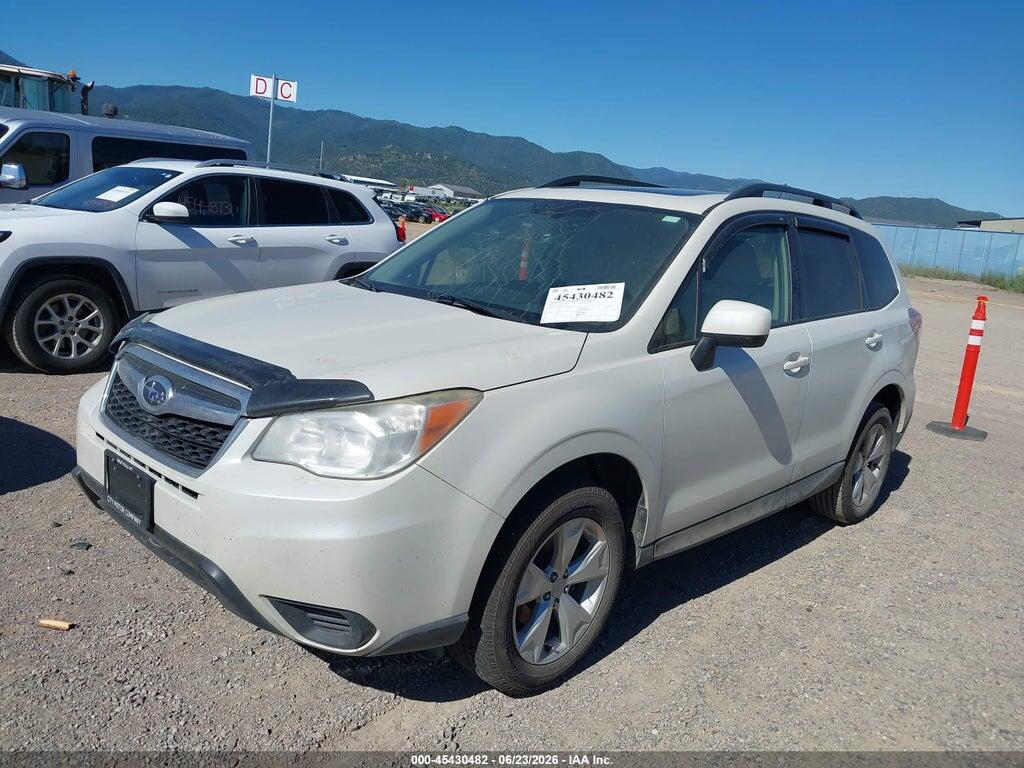 JF2SJAEC6EH460160 2014 SUBARU FORESTER photo no. 2