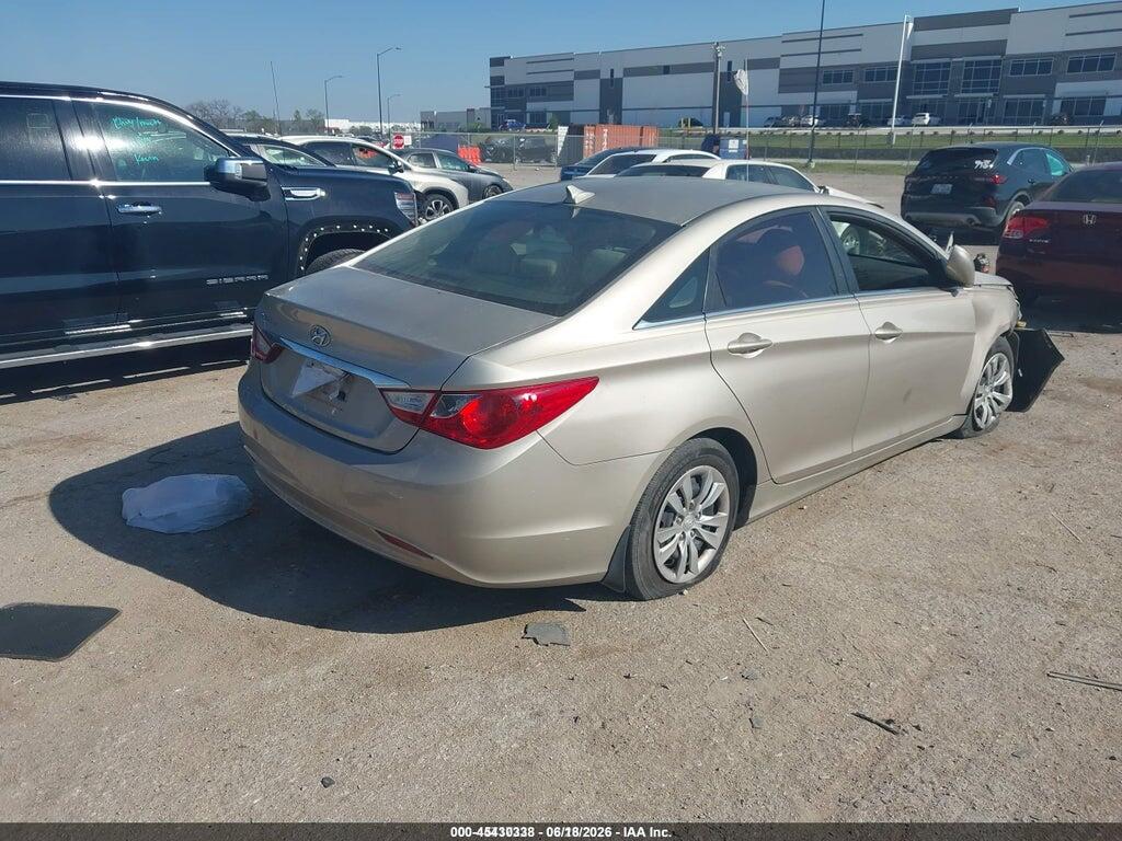 5NPEB4AC6BH176203 2011 HYUNDAI SONATA photo no. 4