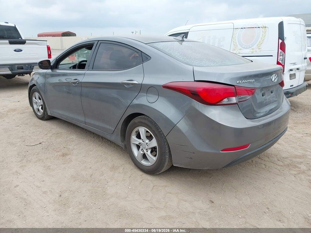 5NPDH4AE2EH526068 2014 HYUNDAI ELANTRA photo no. 3