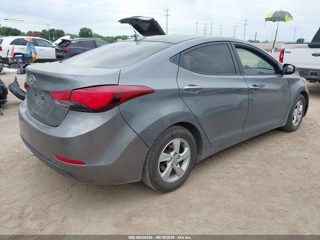 5NPDH4AE2EH526068 2014 HYUNDAI ELANTRA photo no. 4