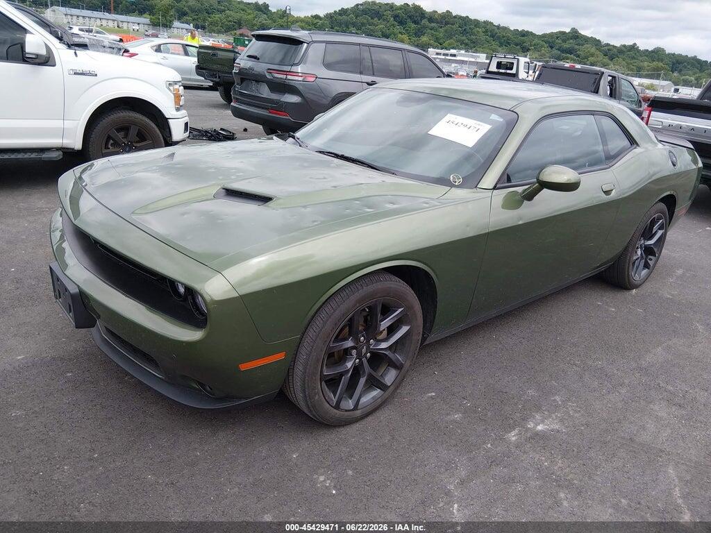 2C3CDZAG8MH604967 2021 DODGE CHALLENGER photo no. 2
