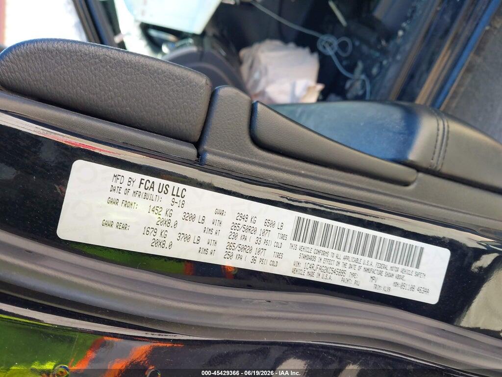 1C4RJFAG2KC545895 2019 JEEP GRAND CHEROKEE photo no. 9