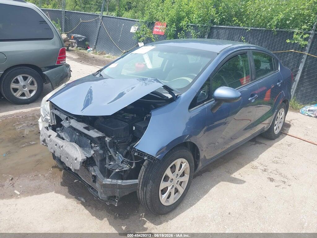 KNADM4A37G6654066 2016 KIA RIO photo no. 2