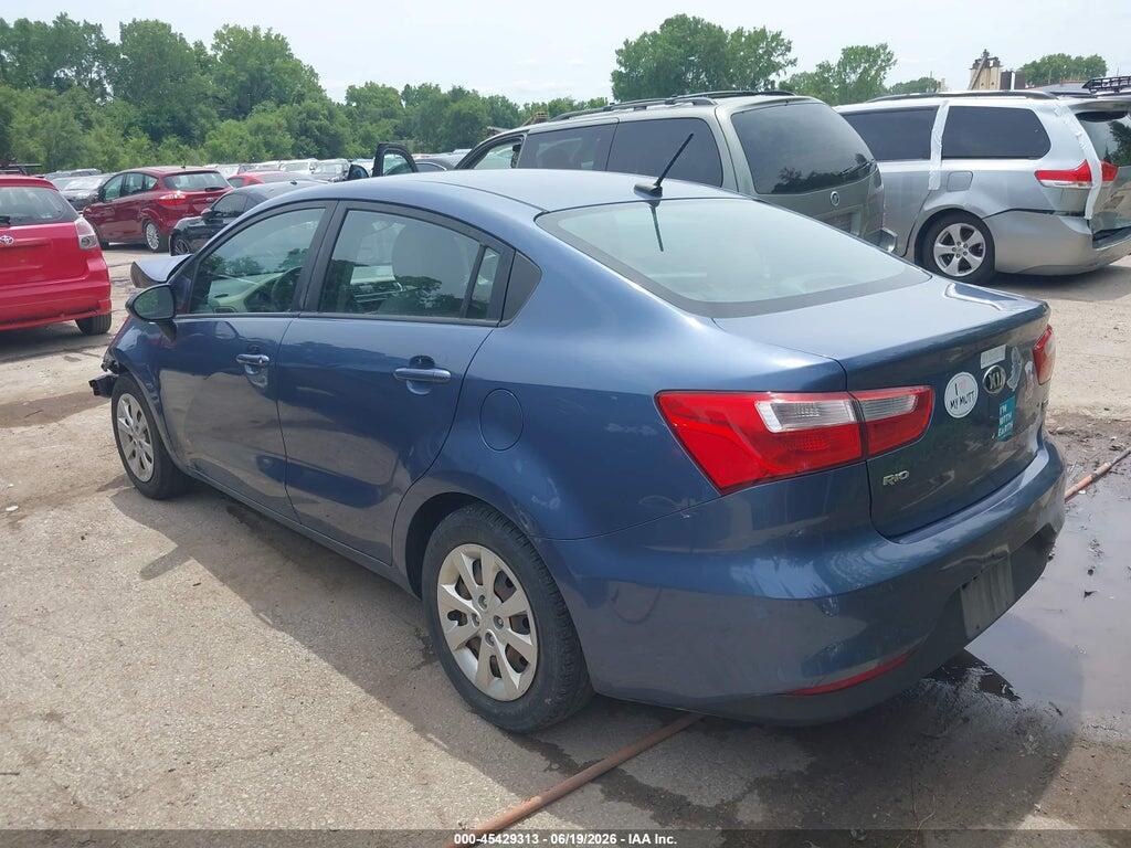 KNADM4A37G6654066 2016 KIA RIO photo no. 3