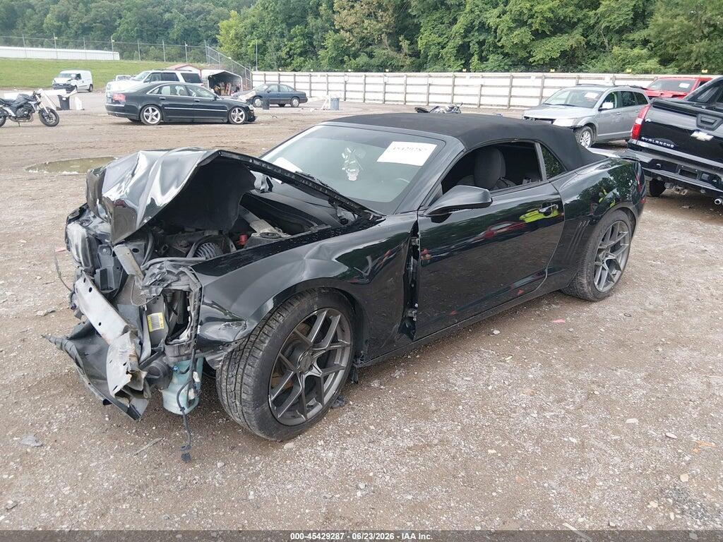 2G1FB3D39C9105939 2012 CHEVROLET CAMARO photo no. 2