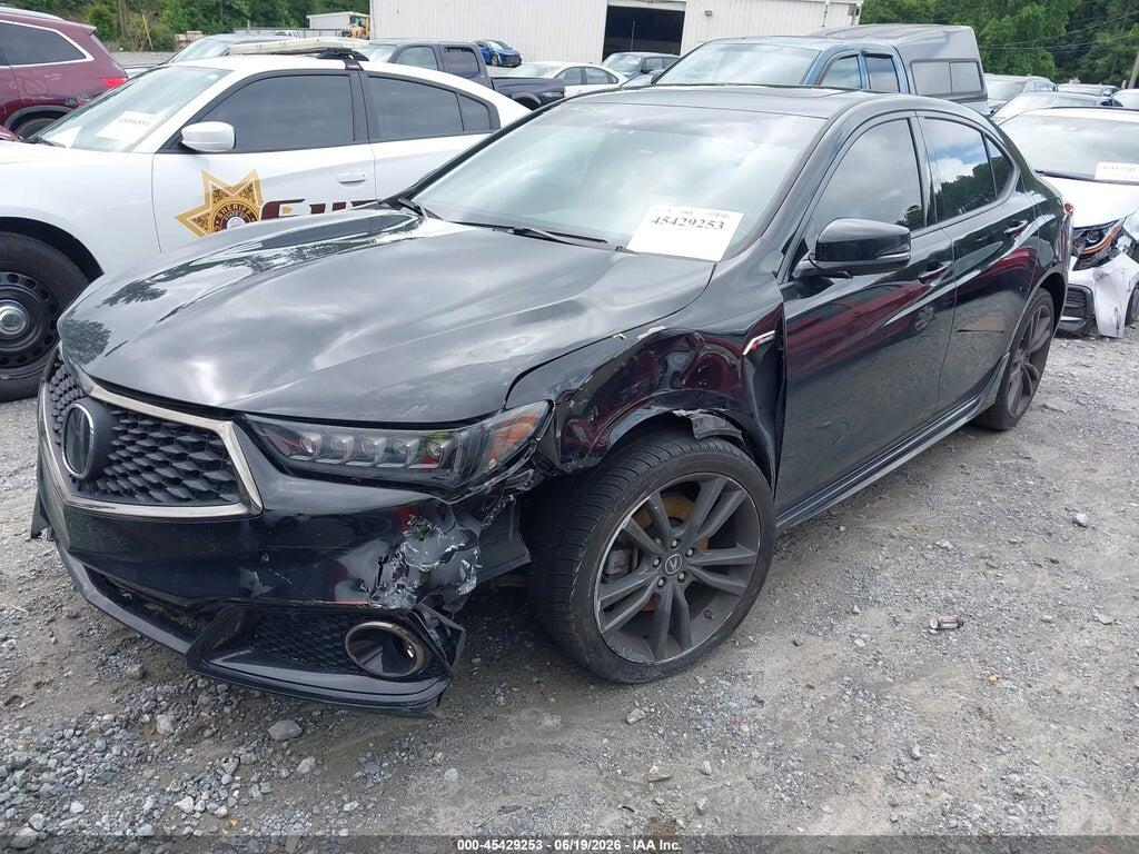 19UUB3F66JA004317 2018 ACURA TLX photo no. 2